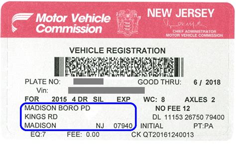 New jersey vehicle registration - The registration period for a leased automobile may not be more than 48 months. The registration fee will be calculated by rounding the lease term up to the next full year. For example, the fee for a 39-month lease will be calculated as a 48-month registration. The official website of the New Jersey Motor Vehicle Commission.